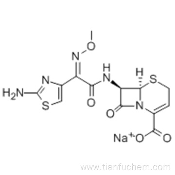 5-Thia-1-azabicyclo[4.2.0]oct-2-ene-2-carboxylic acid,7-[[(2Z)-(2-amino-4-thiazolyl)(methoxyimino)acetyl]amino]-8-oxo-, monosodiumsalt,( 57191869,6R,7R)- CAS 68401-82-1